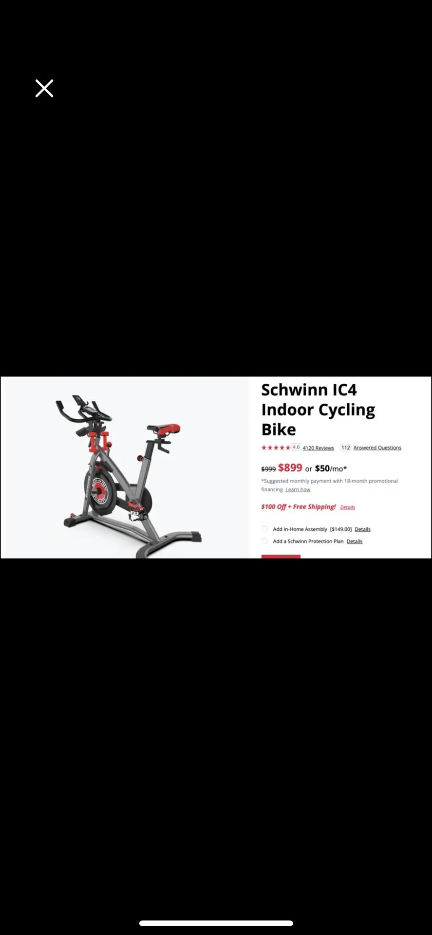 Schwinn IC-4 Bike