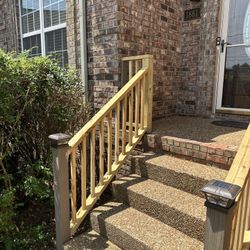 Wooden Railing 