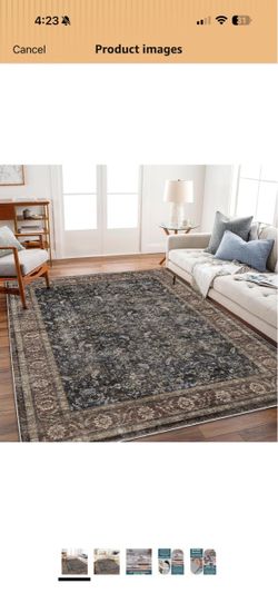 Large Traditional Persian-Style Area Rug