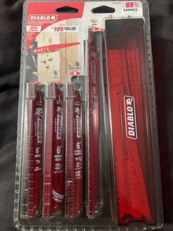Diablo 28-Piece Bi-Metal Reciprocating Saw Blade Set