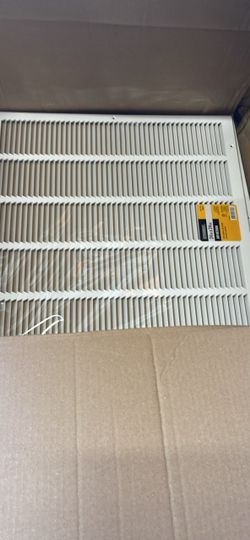 White HVAC Return Air Grille 24x24 qty 9
