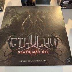 Cthulhu: Death May Die - BASE GAME - Complete Board Game CMON