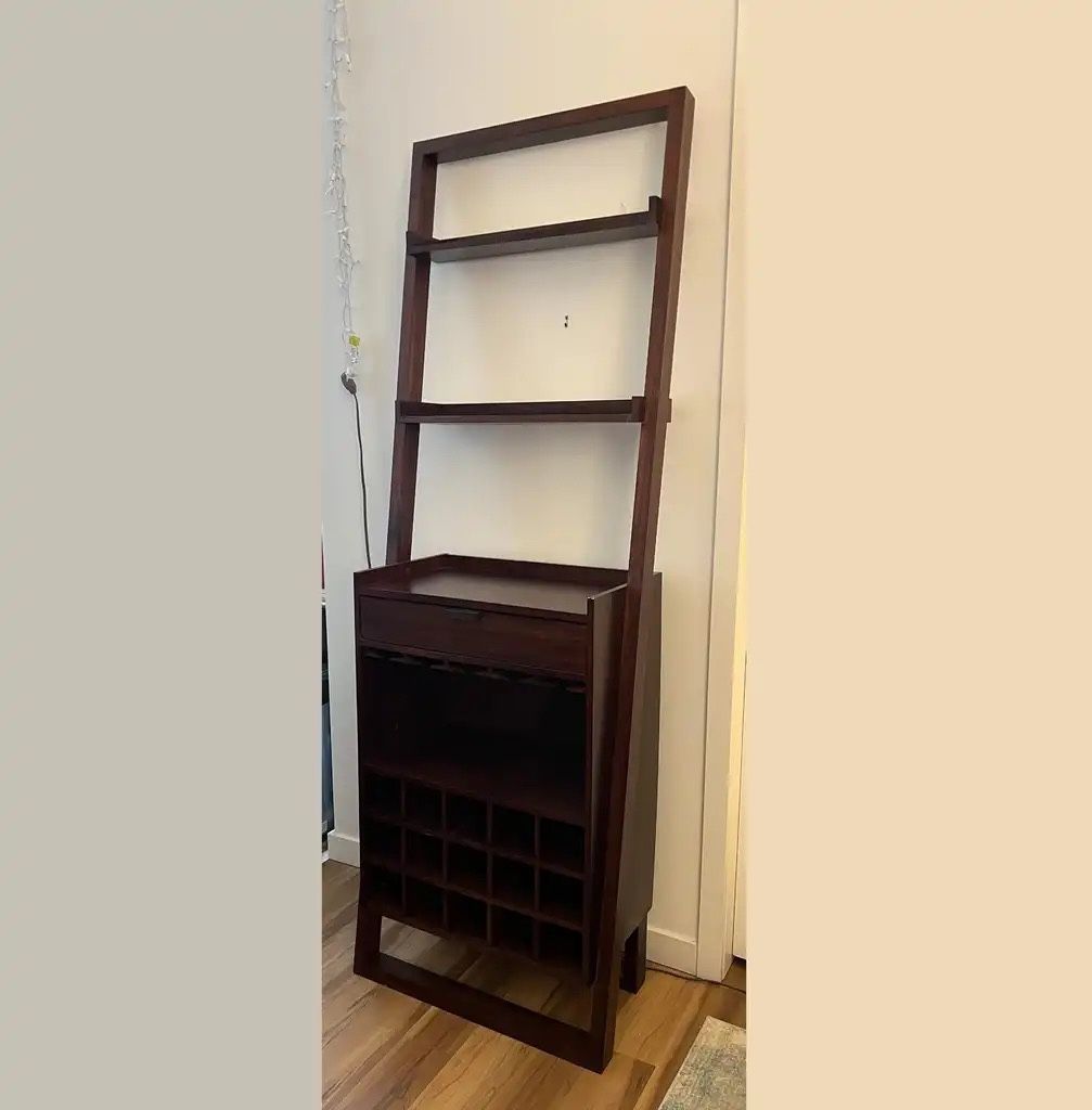 Crate & Barrel Sloane Leaning Wine Bar