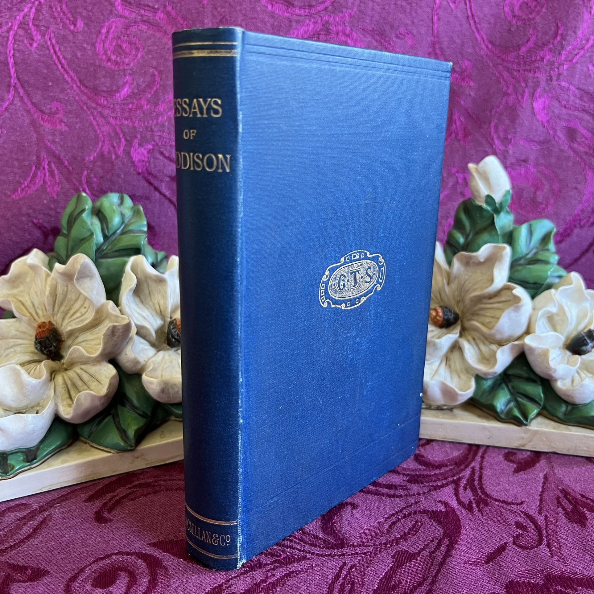 1903 Antique Book: Essays of Joseph Addison. Chosen and Edited by John Richard Green