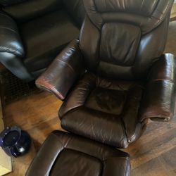 Beautiful Leather Couch 