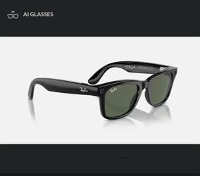 BRAND NEW SEALED Ray-Ban Meta AI Glasses RW4006 Wayfarer | Shiny Black G-15 Green