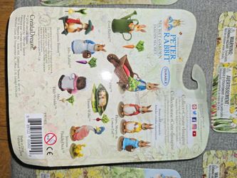 Beatrix Potter Peter Rabbit figurine collection by CreataDream.