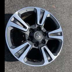 1 — 17x7.5 6x5.5 6x139.7 Stock TRD Tacoma 4runner Tundra Yukon Tahoe Wheel Rim