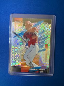 Topps Finest Mike trout