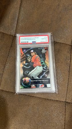 Gunnar Henderson RC PSA 10