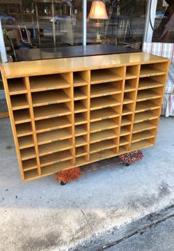 48 hole office cubby
