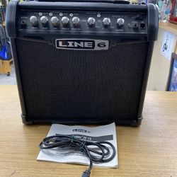 Line 6 SPIDER IV 15 Guitar AMP Amplifier 15 WattS 4OHM 1X8 Black