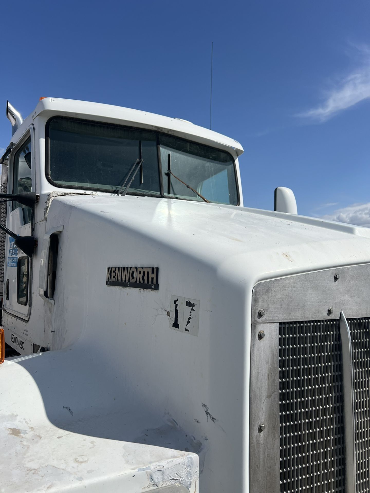kenworth mixer truck 2007