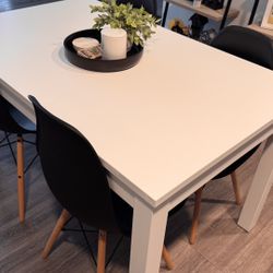 IKEA EKEDALEN Extendable Table + Chairs
