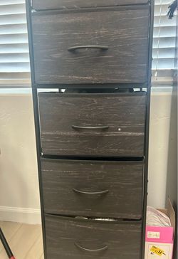 5 Drawer Fabric Storage Tower Dresser