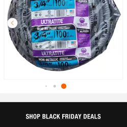 3/4” Flexible Conduit 100 Ft