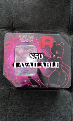 Team Rocket Mewtwo Tin