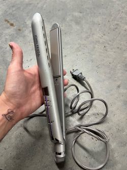 John Frieda flat iron and PLUGinGED curling wand