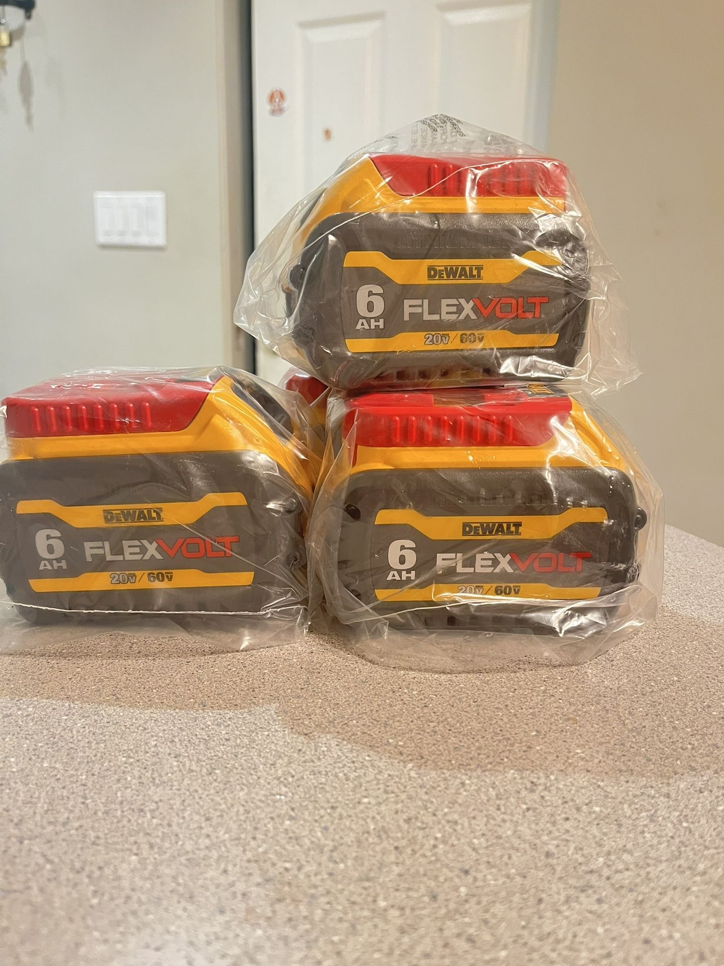 Dewalt 6ah FLEXVOLT Batteries New Never Used They Come Out From A Set $110 Each
