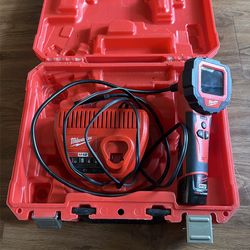 $80 That’s a Milwaukee M12 inspection camera (borescope)