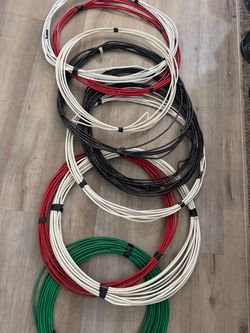 #6 THHN Copper Wire – Red, Black, White & Green – Large Lot