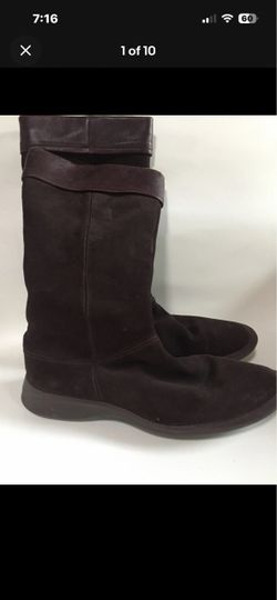 Foreign made leather boots 7-7.5M