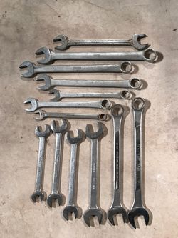 Wrench’s mixed lot (13) made in the USA