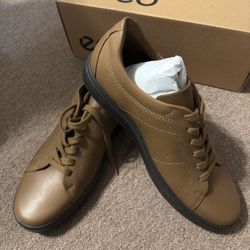 ecco camel shoes classic sneaker