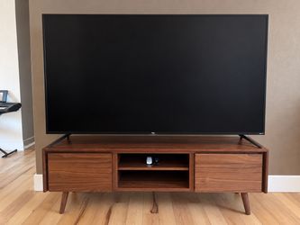 63” Walnut TV Stand (Article)
