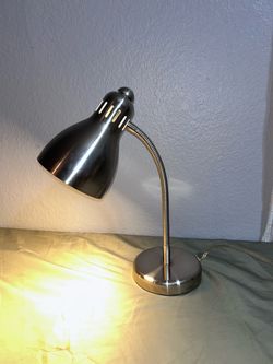 Chrome Gooseneck Desk Lamp / Task Lamp