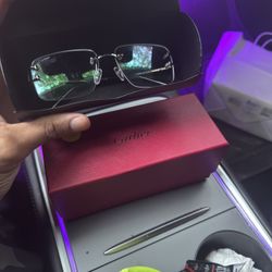 Cartier Rimless Clear