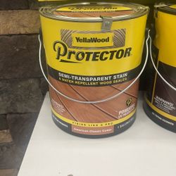 YellaWood Semi-Transparent Stain Wood Sealer, American Classic Cedar