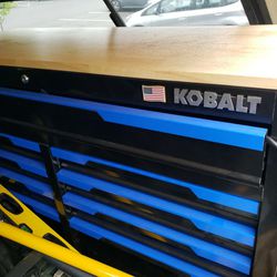 Kobalt Wood Top Tool Box 46"x18"