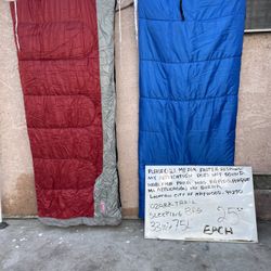 Sleeping Bags $15 Each