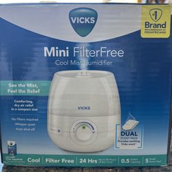 Vicks Mini Filter Free Cool Mist Humidifier