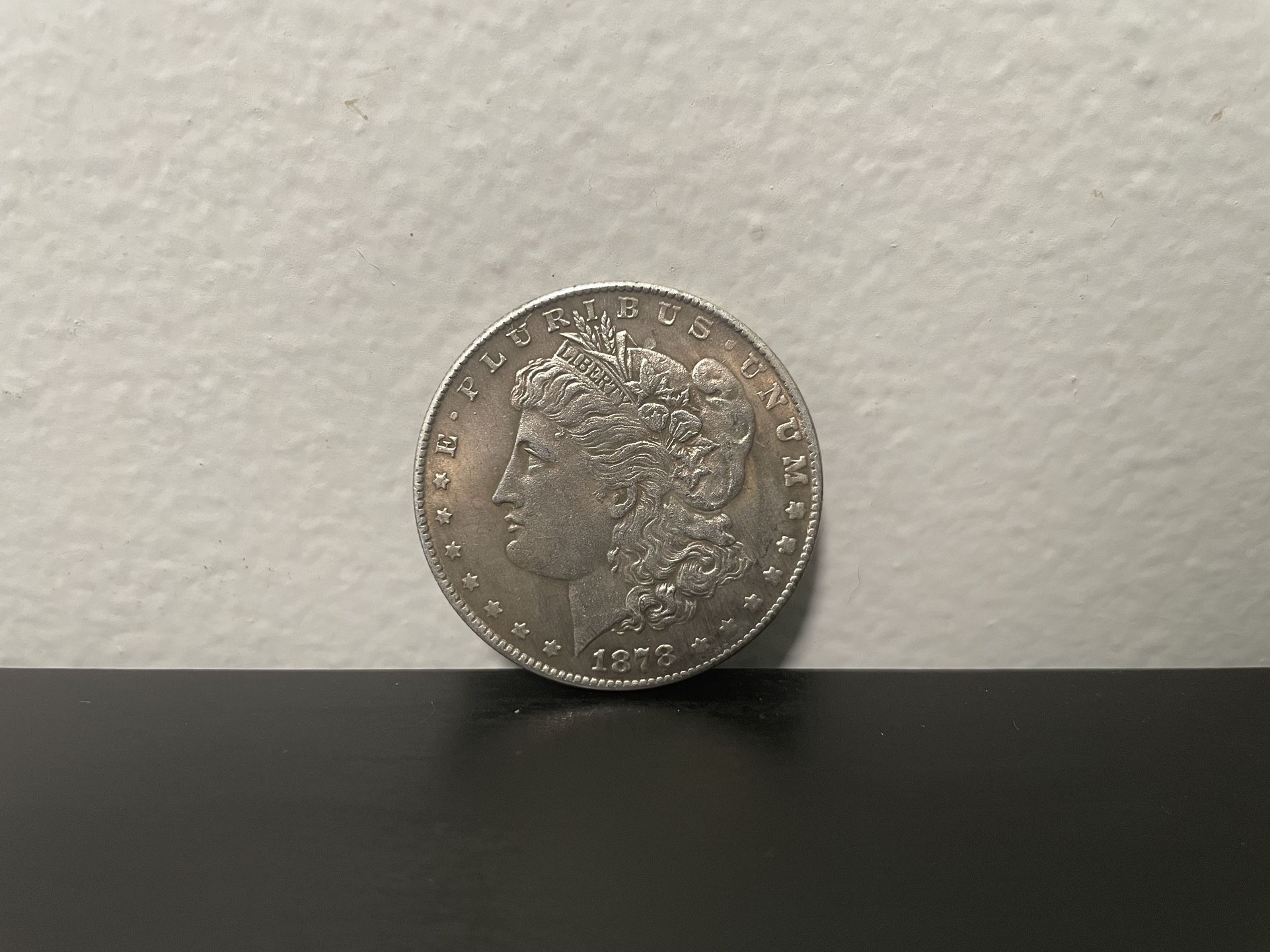 Morgan Silver Dollar Commemorative Copy Coin 1878 Limited Collectible United States