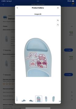 Hello Kitty And Friends Sanrio Slide Sandals 