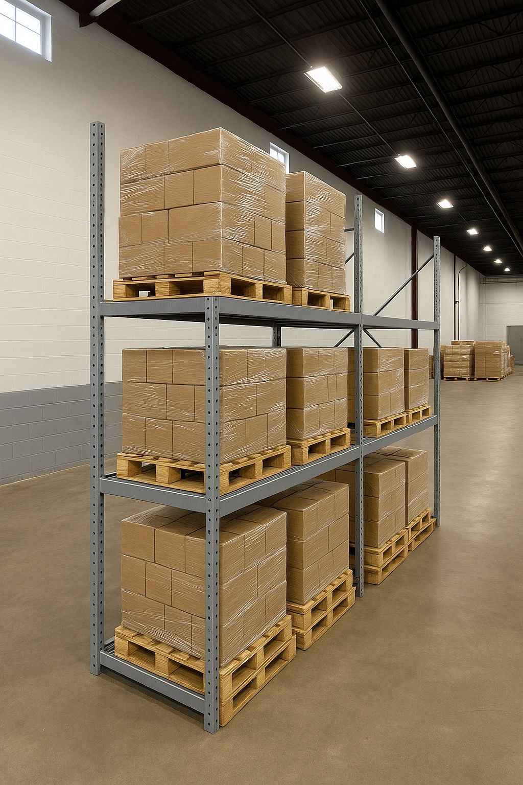 Heavy Duty Metal Storage Racks – 10ft x 8ft x 4ft (3 Available)