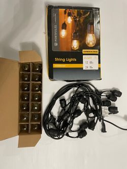 incandescent string light 24ft