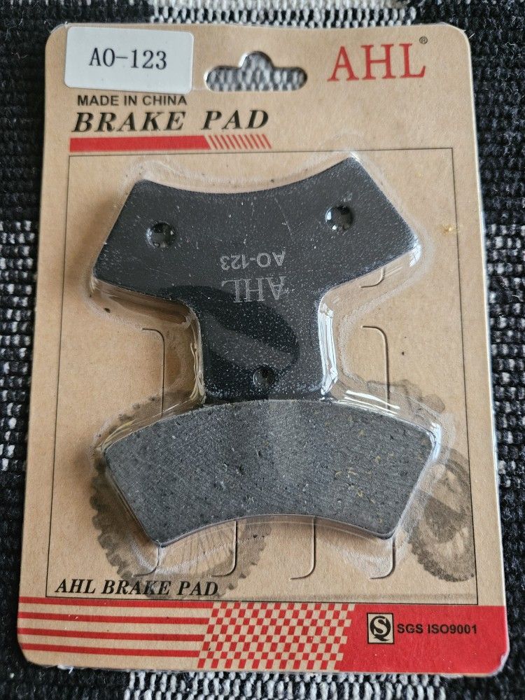 AHL Break pad AO-123 Motorcycle Parts New Sealed