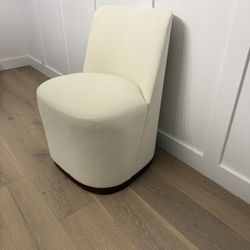 Restoration Hardware Enzo white/ivory Dining Chairs - Set Of 4