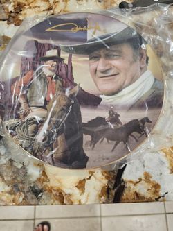 Vintage John Wayne Plates