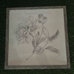 Flower Picture Decorative Frame 