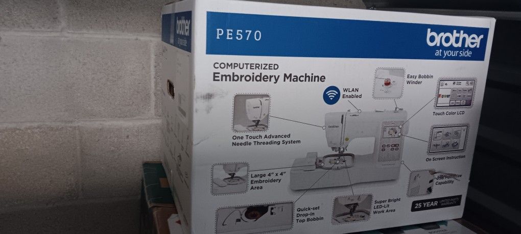 Brand NEW! Brother PE570 Embroidery Machine