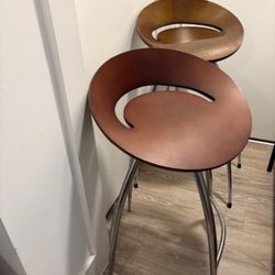 Modern Pair Stools- $50 For Both.