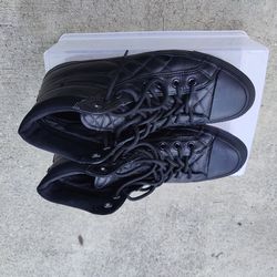 Allstar converse high top leather