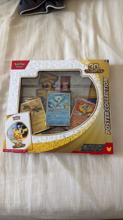 Pokémon 30th Celebration Poster Collection Box
