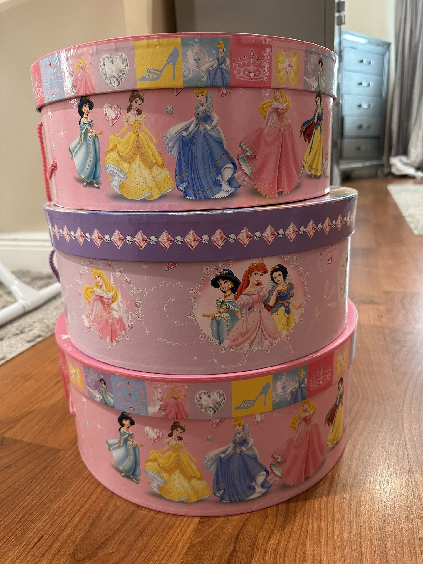 Disney Princess Hat Boxes