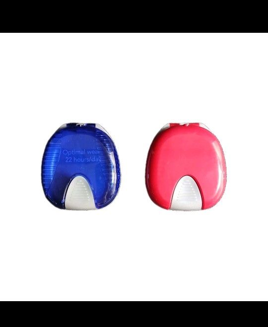 Invisalign Retainer Cases, Red and Blue Set. (AUTHENTIC) *OLD NEW STOCK