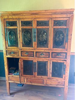 Vintage cabinet one piece very cool